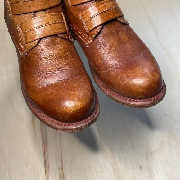 Bed Stu Leather Catty Boot Woman’s 7.5 USA - Picture 4 of 12